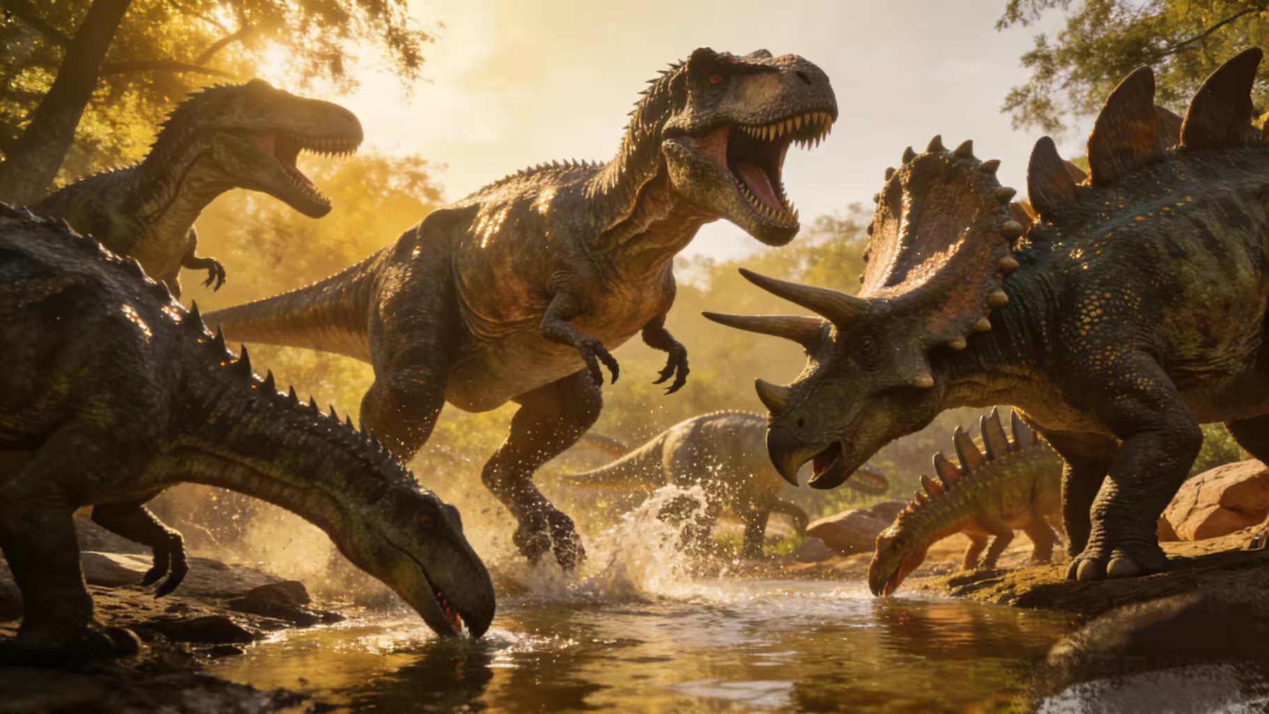 恐龙岛·水源争夺