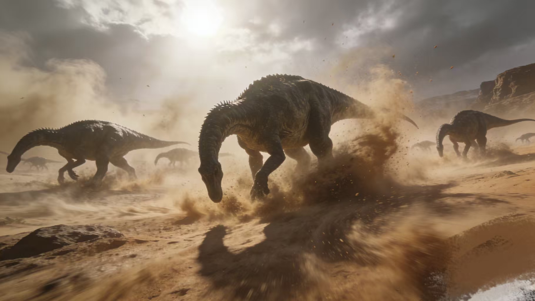  恐龙岛·风沙迷眼