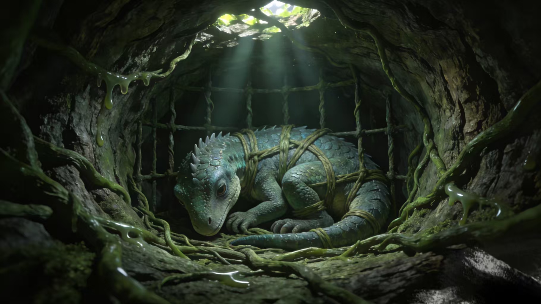 恐龙岛·树洞囚笼