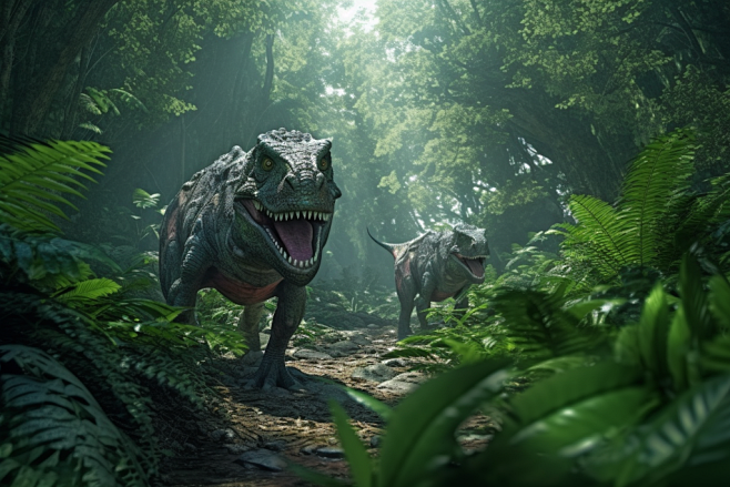 恐龙岛——雨后的清新世界